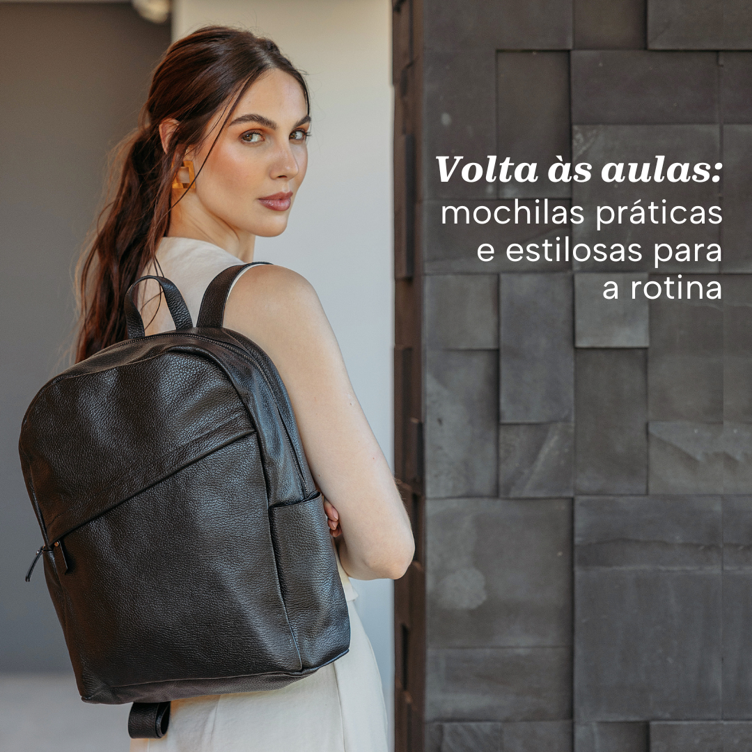 Volta às aulas: mochilas práticas e estilosas para a rotina