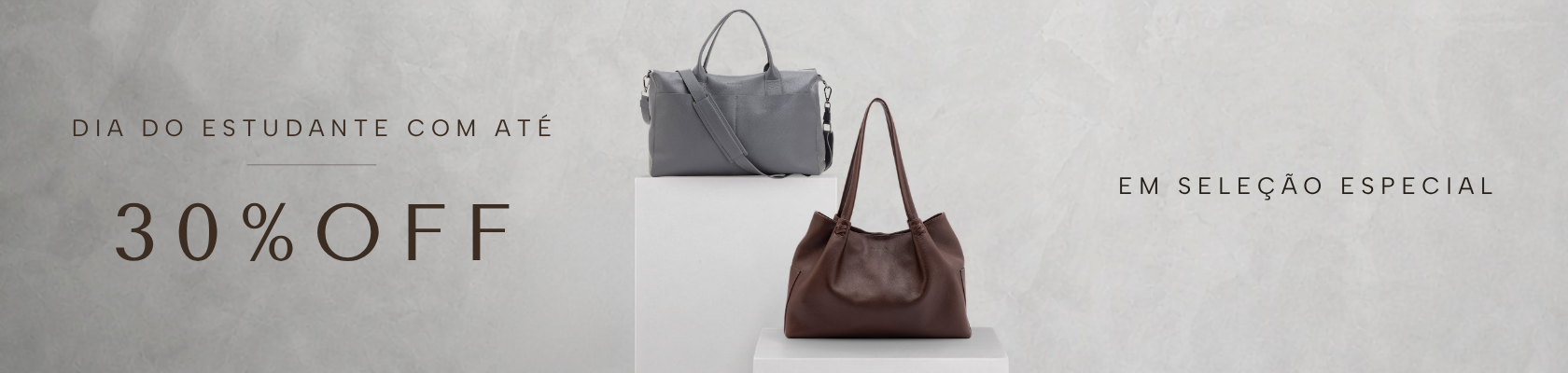 Bolsas para a faculdade