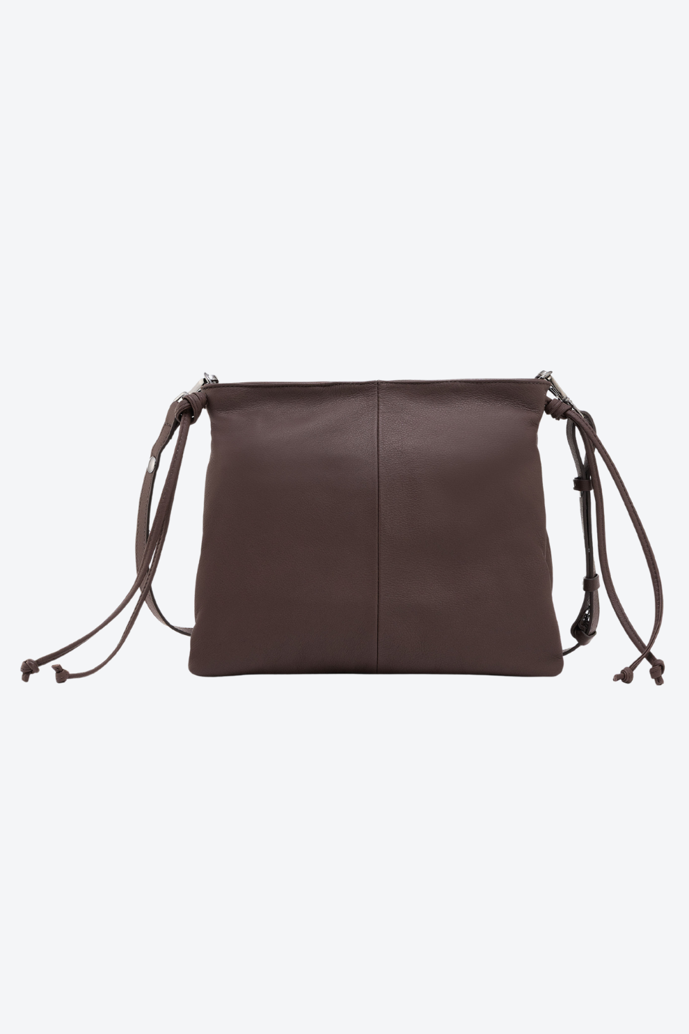 Bolsa Couro Shoulder Transversal Média