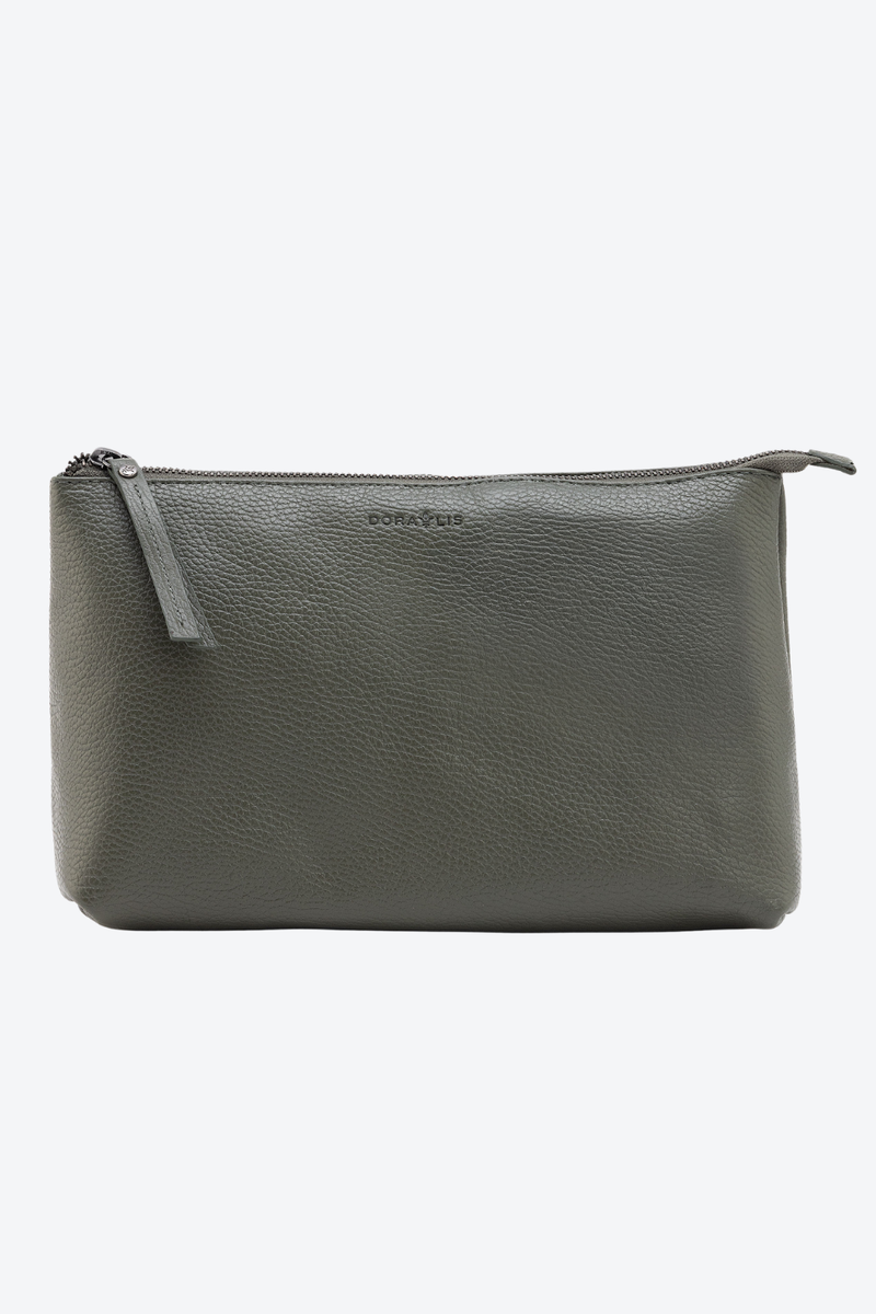 Necessaire Couro Grande