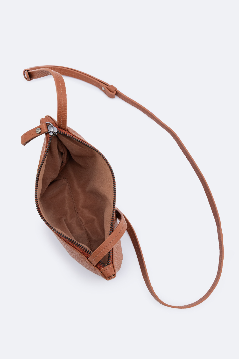 Bolsa Couro Transversal Pequena