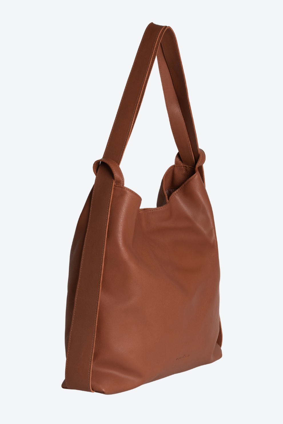 Bolsa Couro Saco Vira Mochila Grande