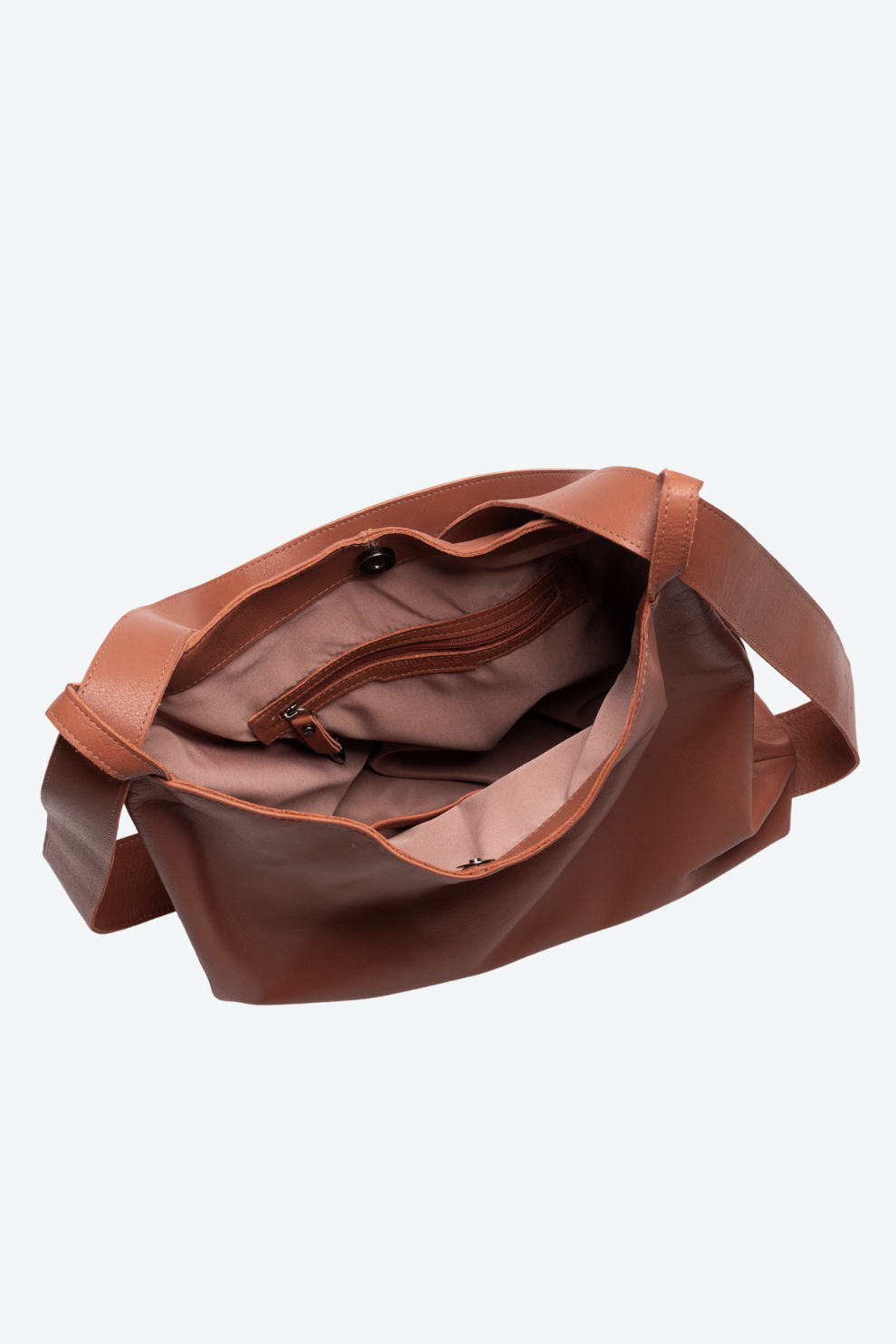 Bolsa Couro Saco Vira Mochila Grande
