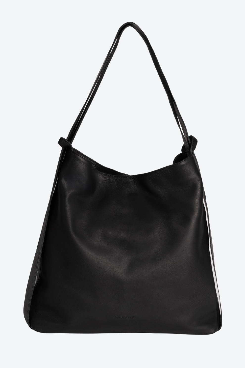 Bolsa Couro Saco Vira Mochila Grande