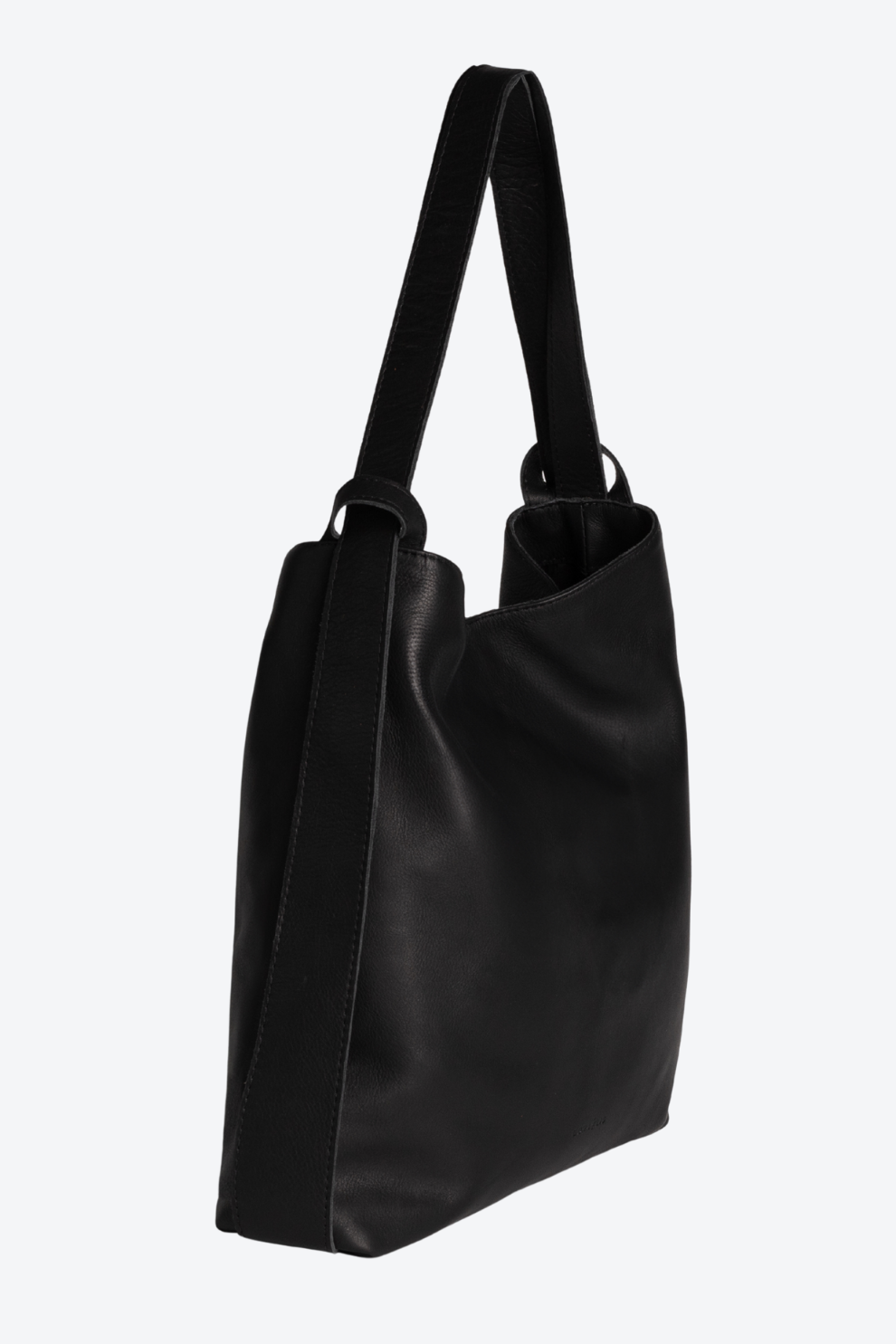Bolsa Couro Saco Vira Mochila Grande