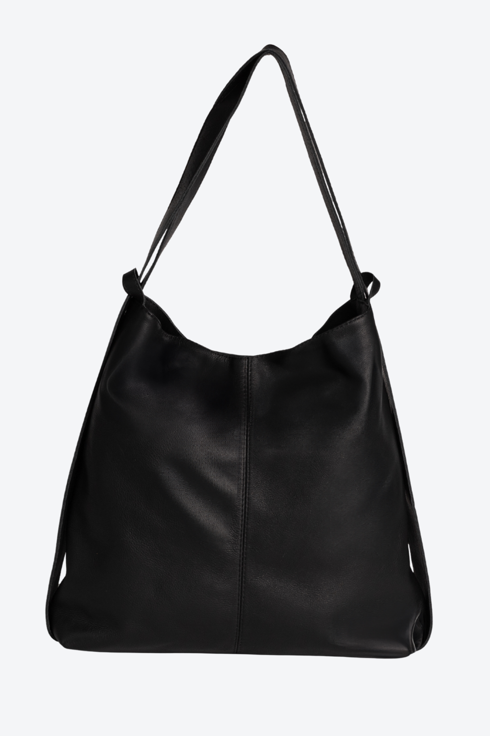 Bolsa Couro Saco Vira Mochila Grande
