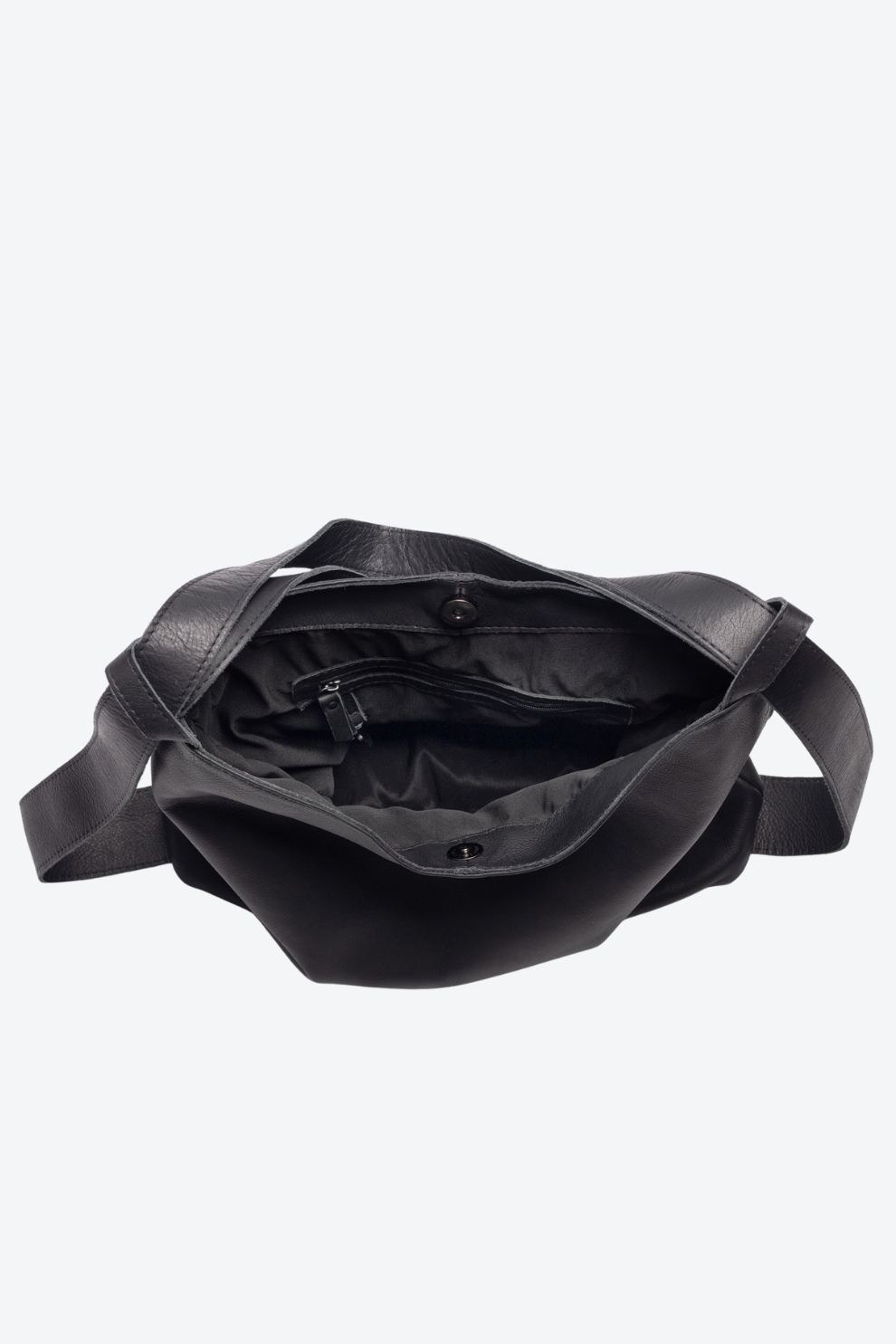 Bolsa Couro Saco Vira Mochila Grande
