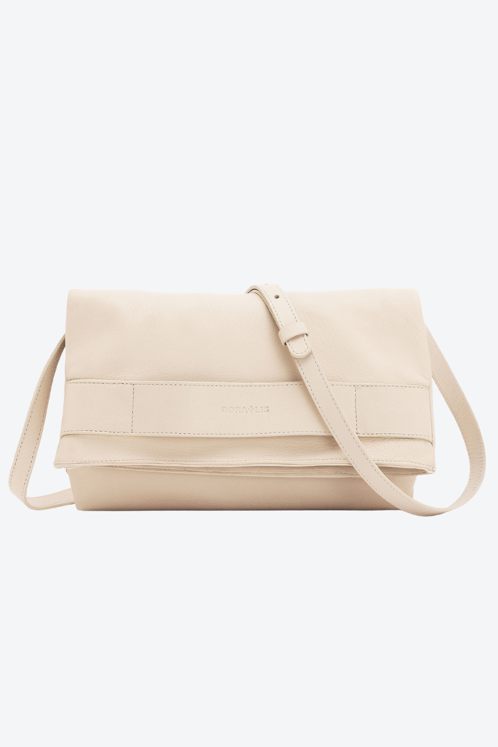 Bolsa Clutch Couro Faixa Média