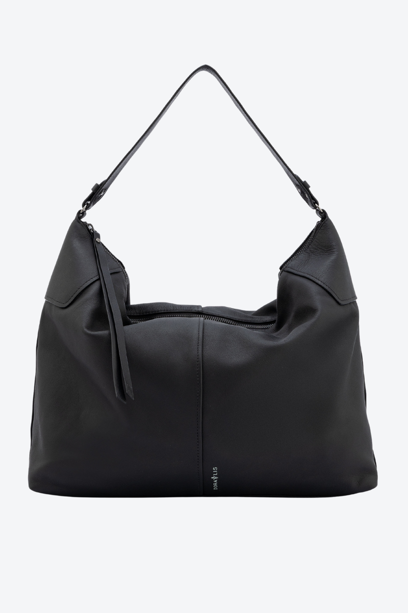 Bolsa Couro Maxi Zíper