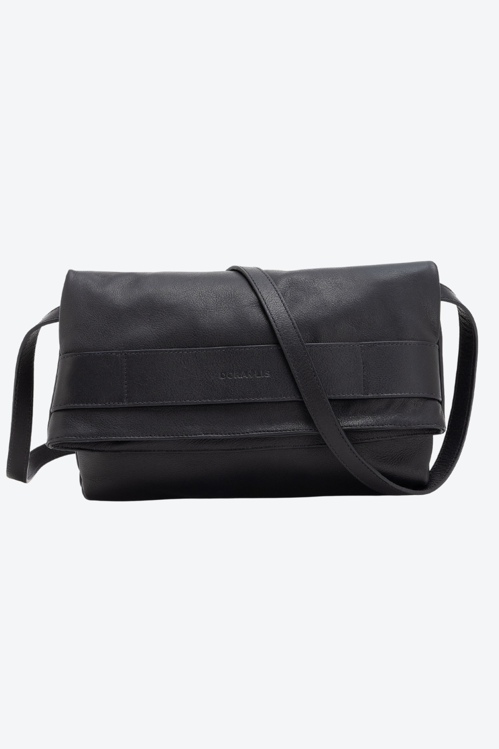 Bolsa Clutch Couro Faixa Média