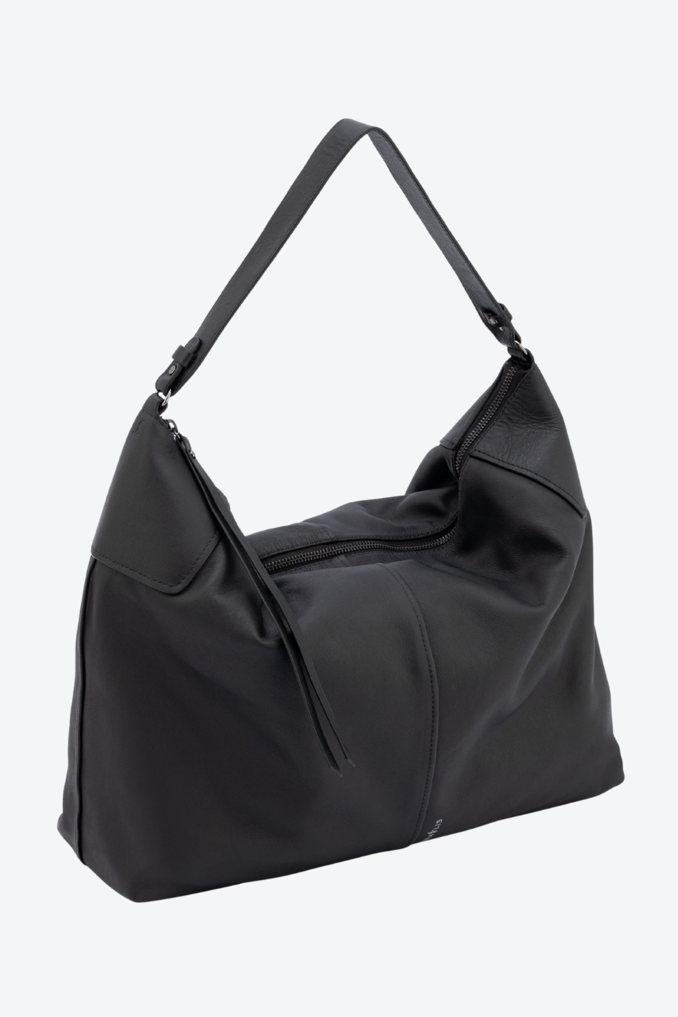 Bolsa Couro Maxi Zíper