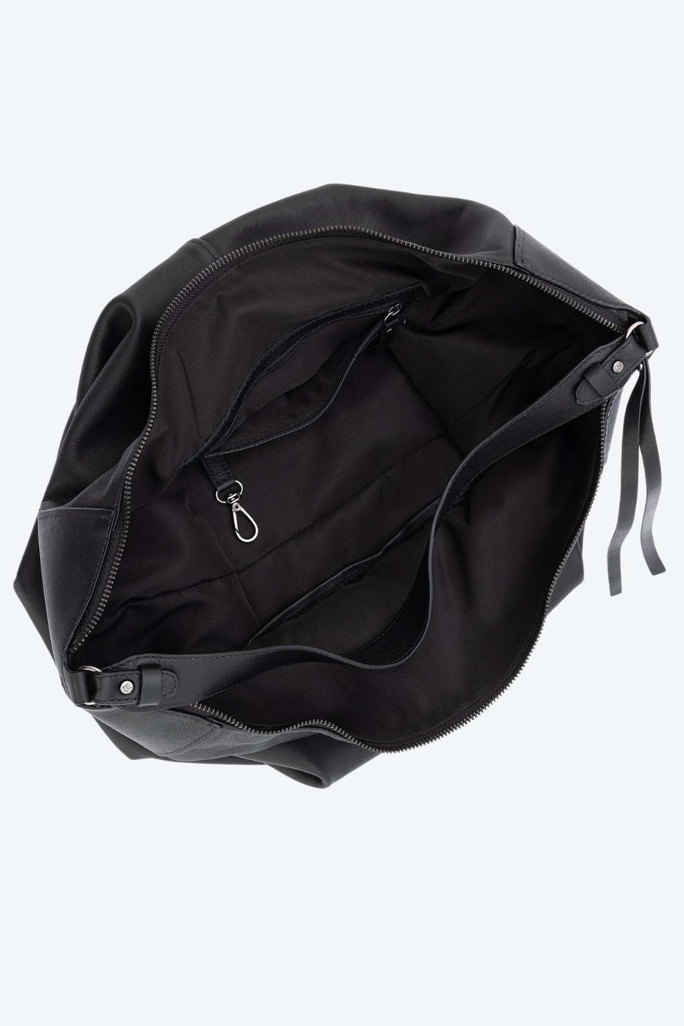 Bolsa Couro Maxi Zíper