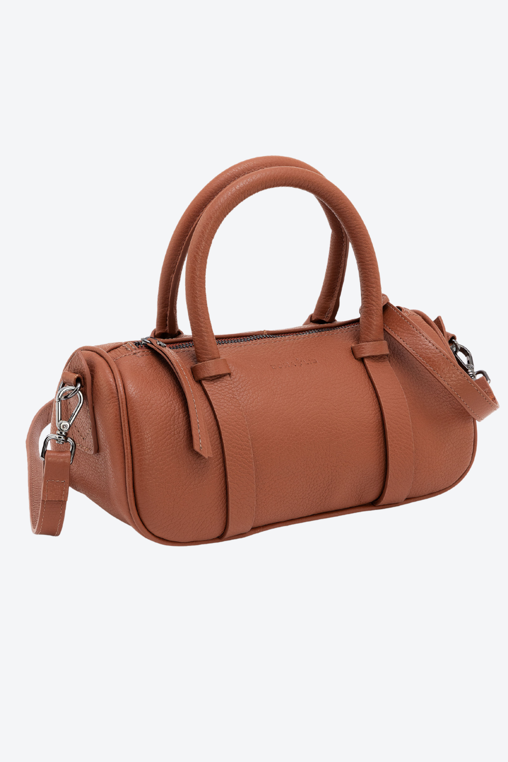 Bolsa Couro Baú Média