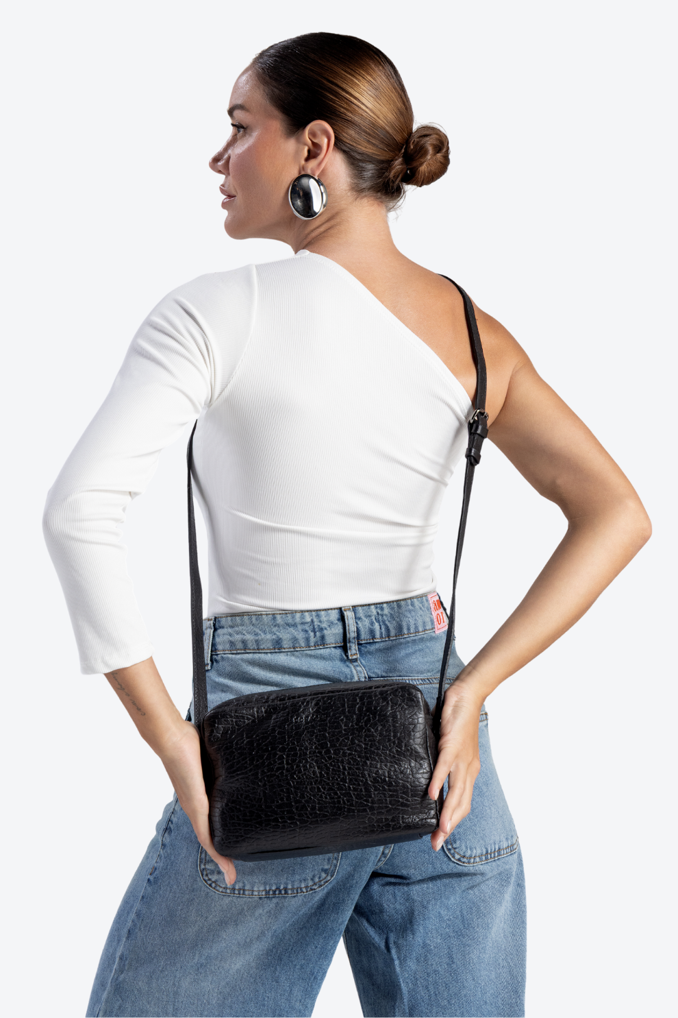 Bolsa Couro Camera Bag Pequena