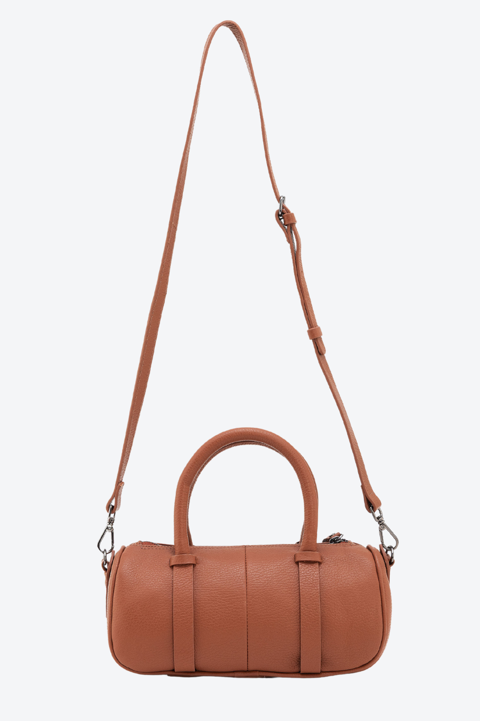 Bolsa Couro Baú Média