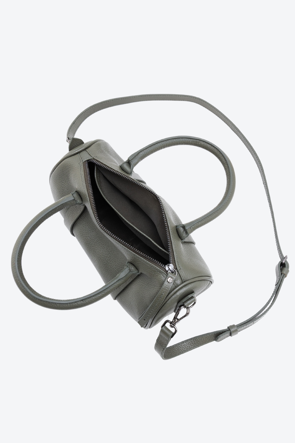 Bolsa Couro Baú Média