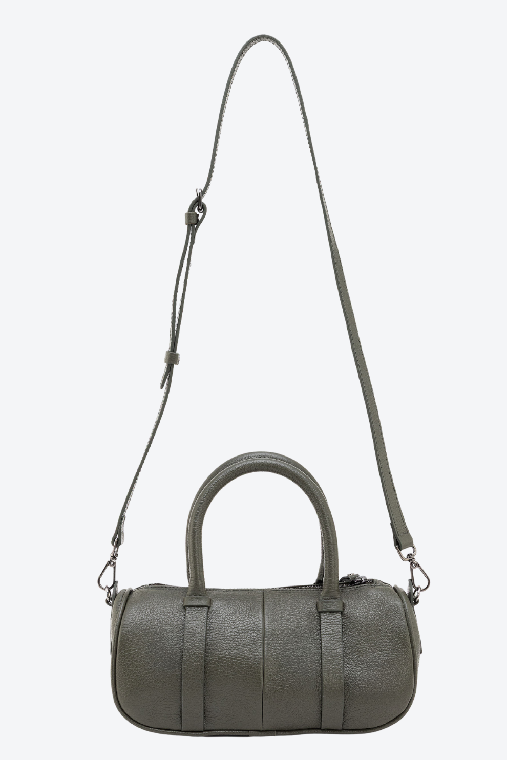 Bolsa Couro Baú Média