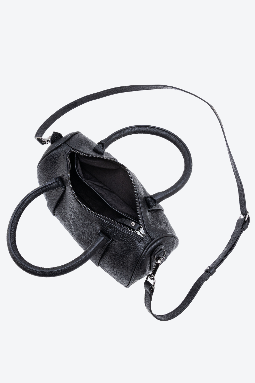 Bolsa Couro Baú Média