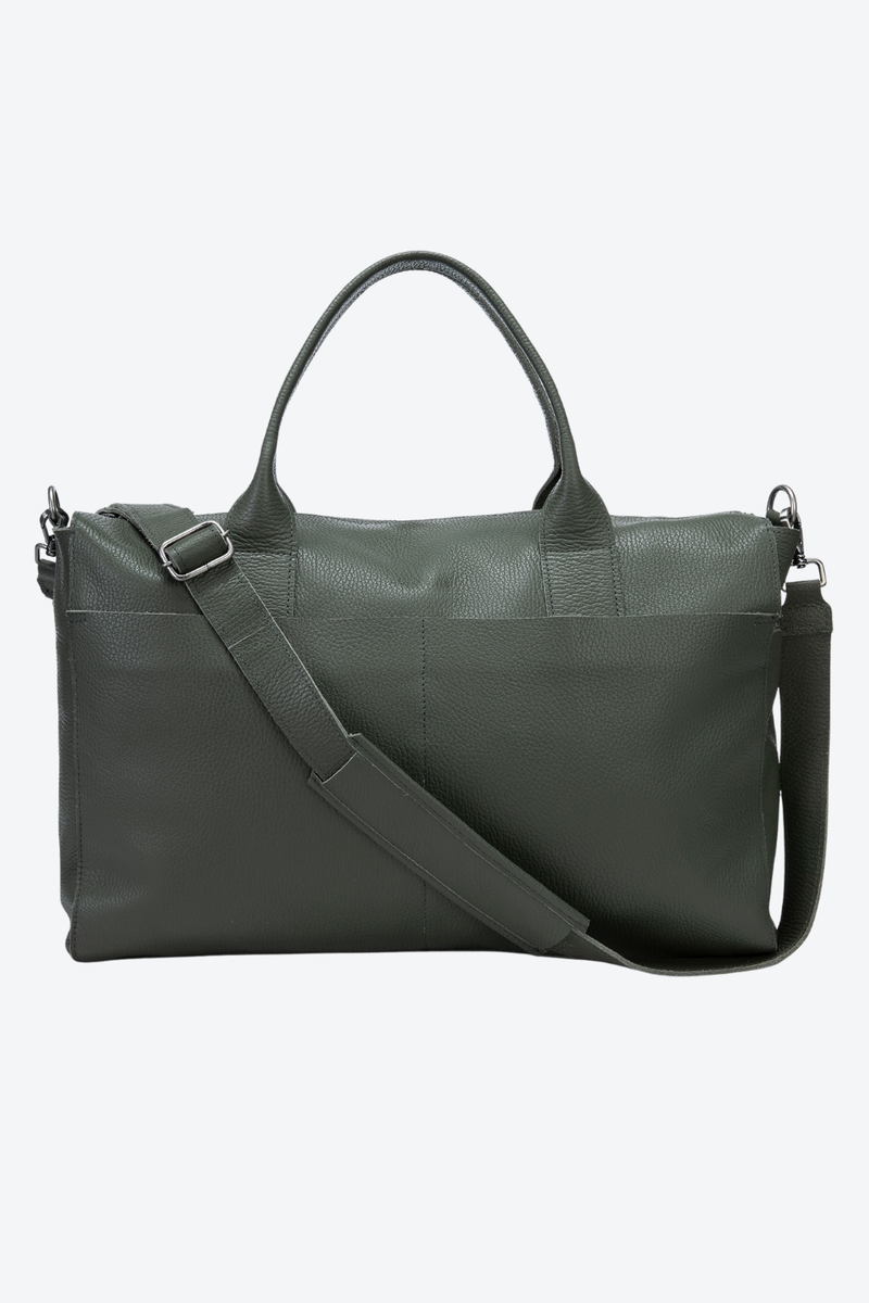 Bolsa Couro Maleta Porta Notebook Grande