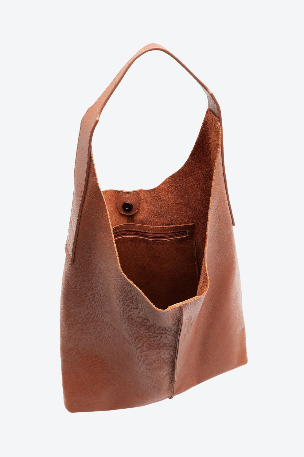 Bolsa Couro Saco Grande