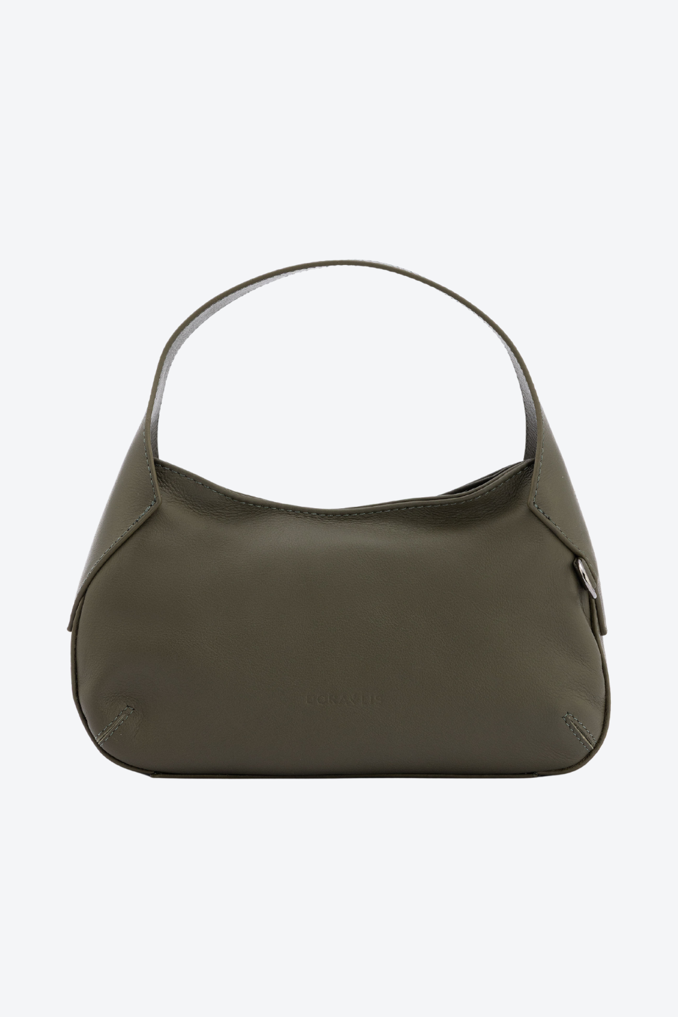 Bolsa Couro Hobo Crossbody Pequena