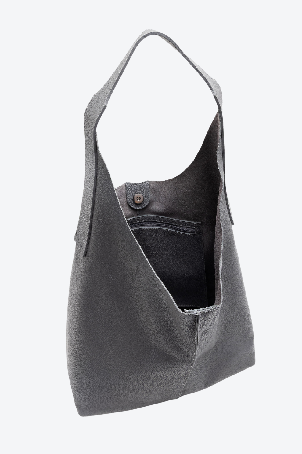 Bolsa Couro Saco Grande