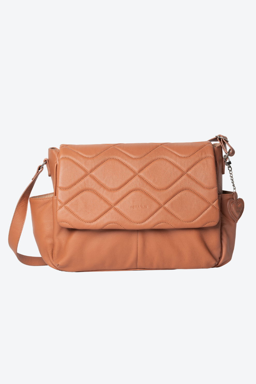 Bolsa Couro Maternidade Matelassê