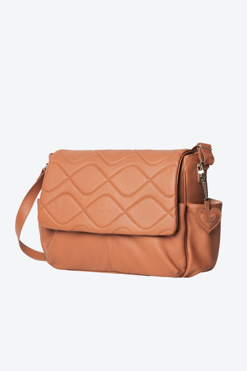 Bolsa Couro Maternidade Matelassê