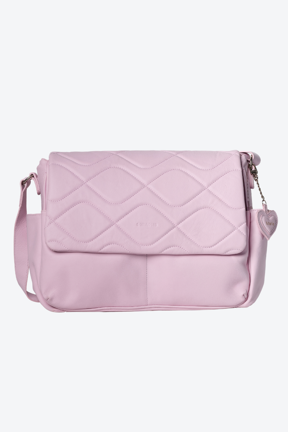 Bolsa Couro Maternidade Matelassê