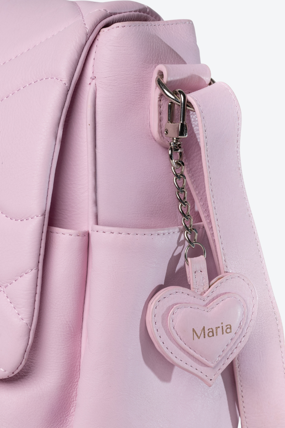 Bolsa Couro Maternidade Matelassê