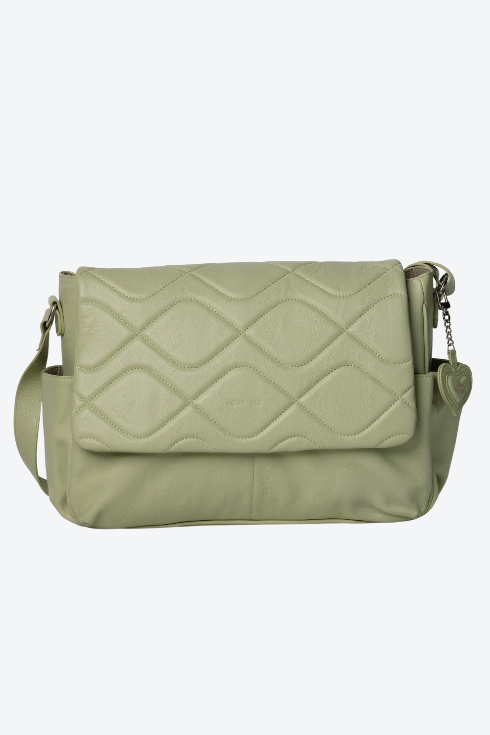 Bolsa Couro Maternidade Matelassê