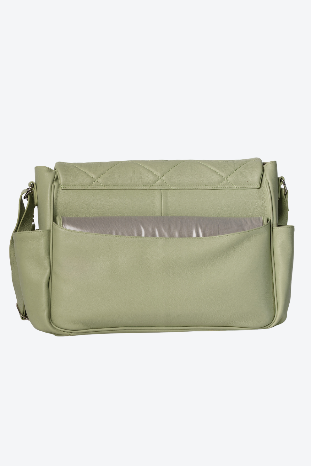 Bolsa Couro Maternidade Matelassê