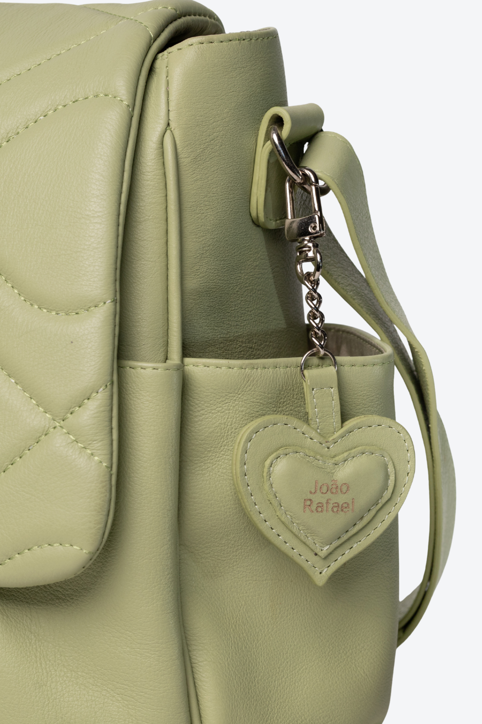 Bolsa Couro Maternidade Matelassê