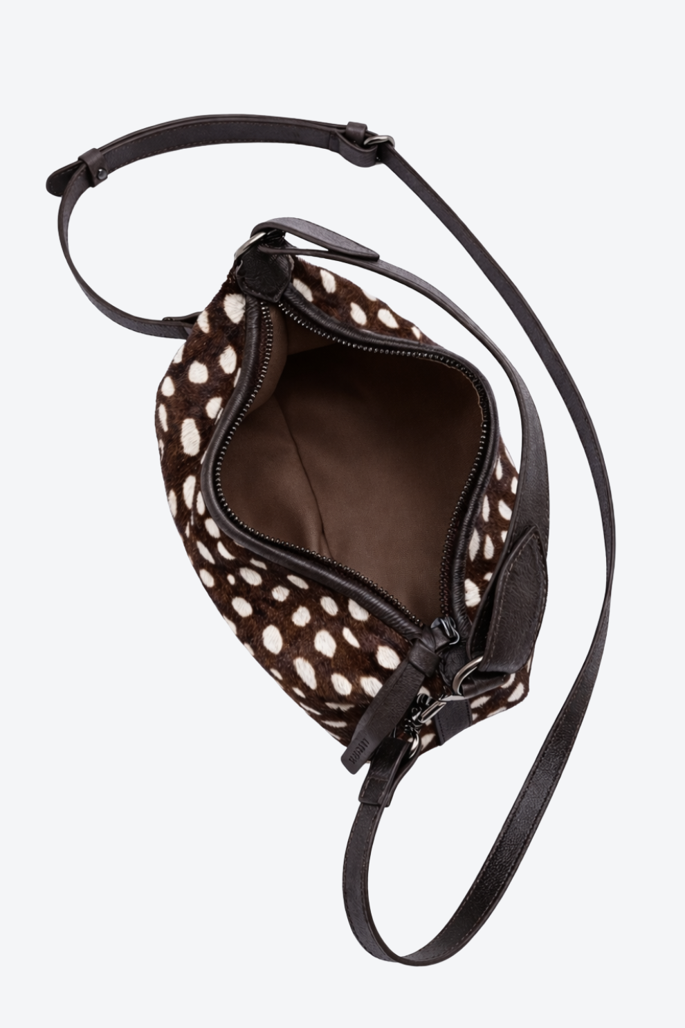Bolsa Couro Bambi Print Pequena