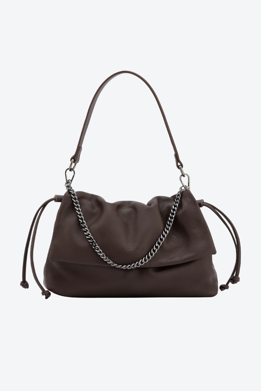 Bolsa Couro Corrente Média