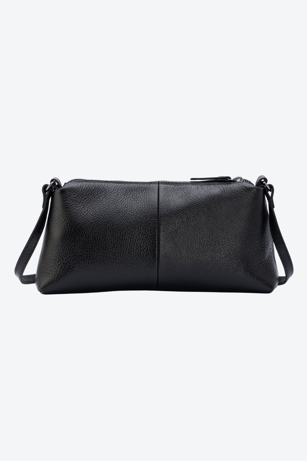 Bolsa Transversal Slim em Couro Pequena