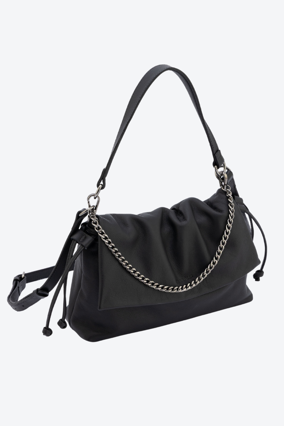 Bolsa Couro Corrente Média