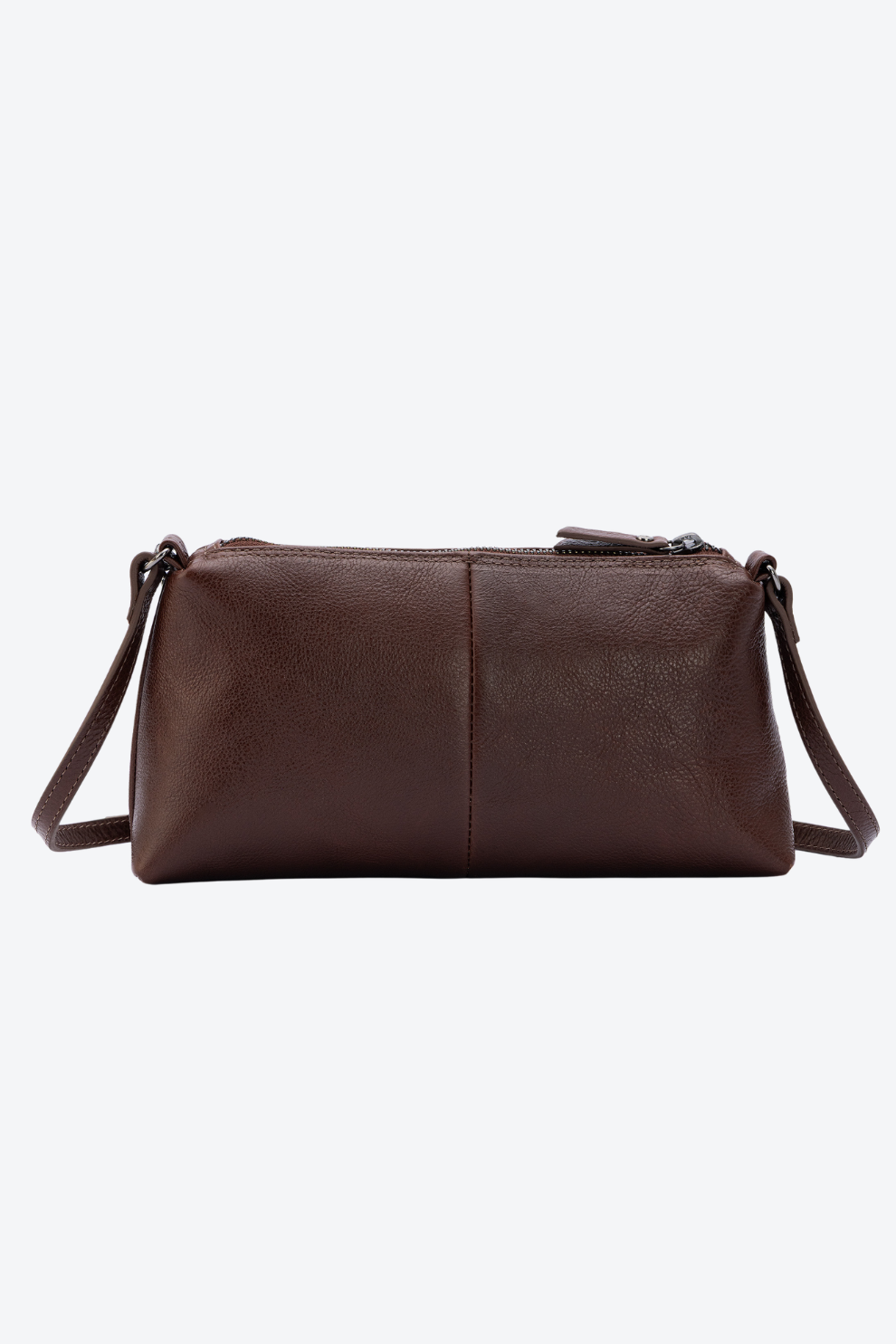 Bolsa Transversal Slim em Couro Pequena