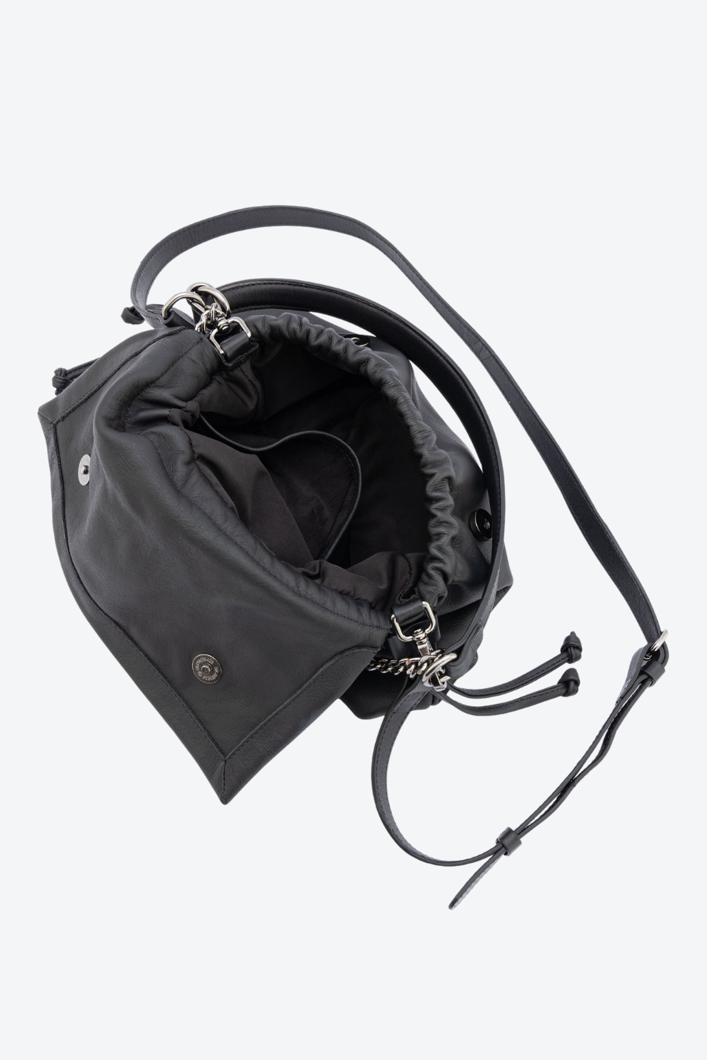 Bolsa Couro Corrente Média