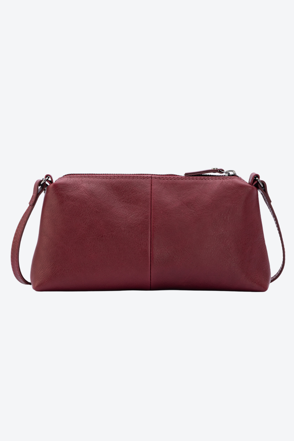 Bolsa Transversal Slim em Couro Pequena