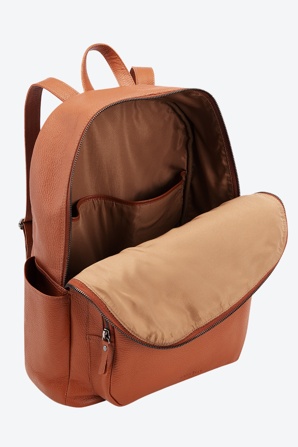 Mochila Couro Porta Notebook Grande