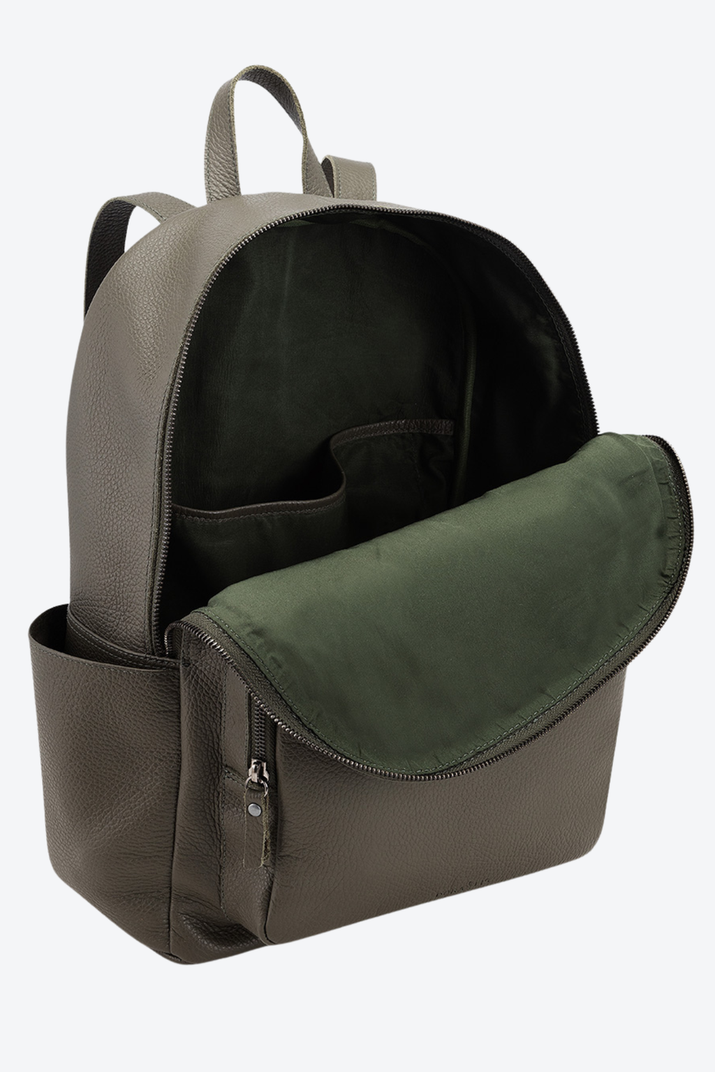 Mochila Couro Porta Notebook Grande