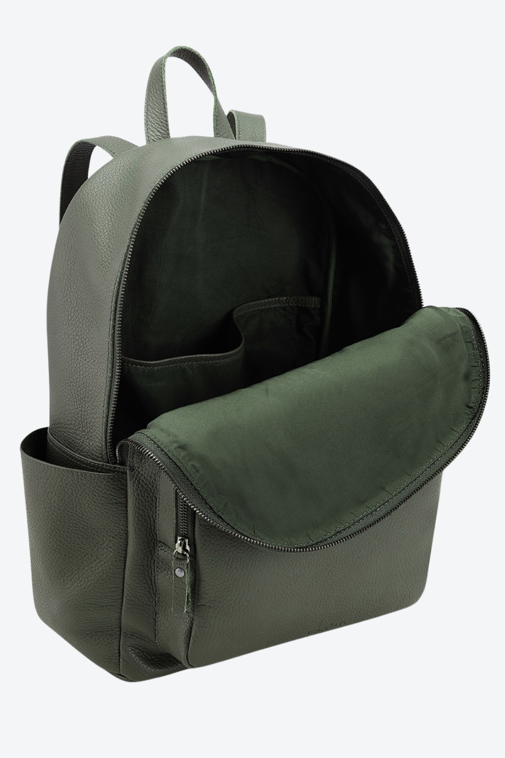 Mochila Couro Porta Notebook Grande