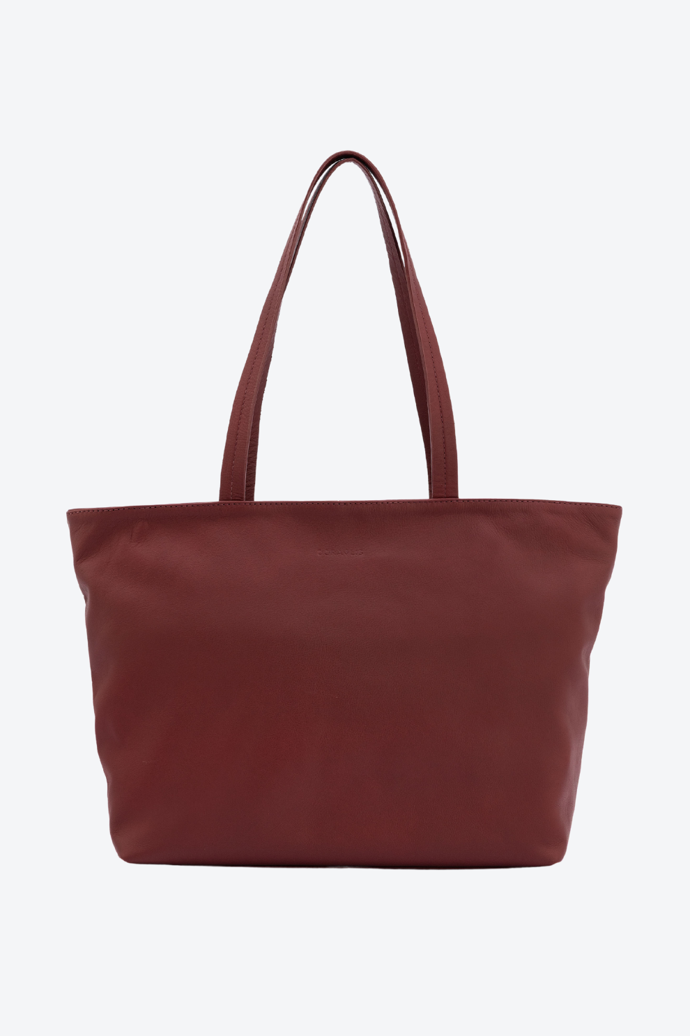 Bolsa Couro Shopping Lenço Grande