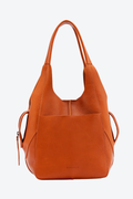 Bolsa Couro Hobo Zíper Média