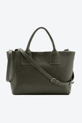 Bolsa Couro Tote Office Média