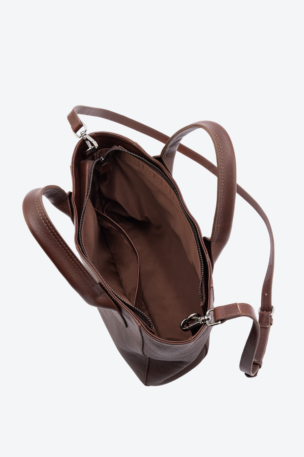 Bolsa Couro Tote Office Média