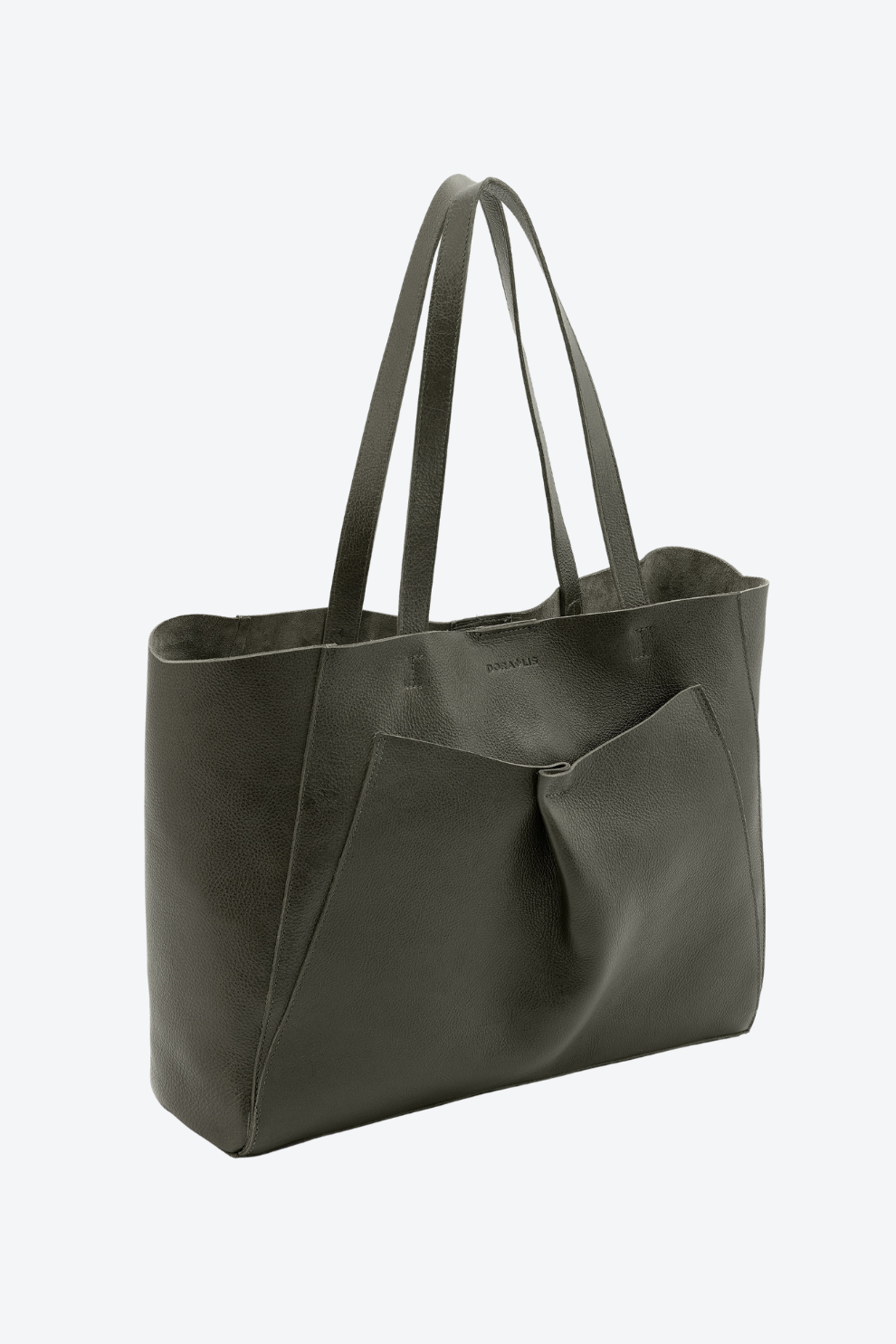 Bolsa Couro Maxi Shopper Grande