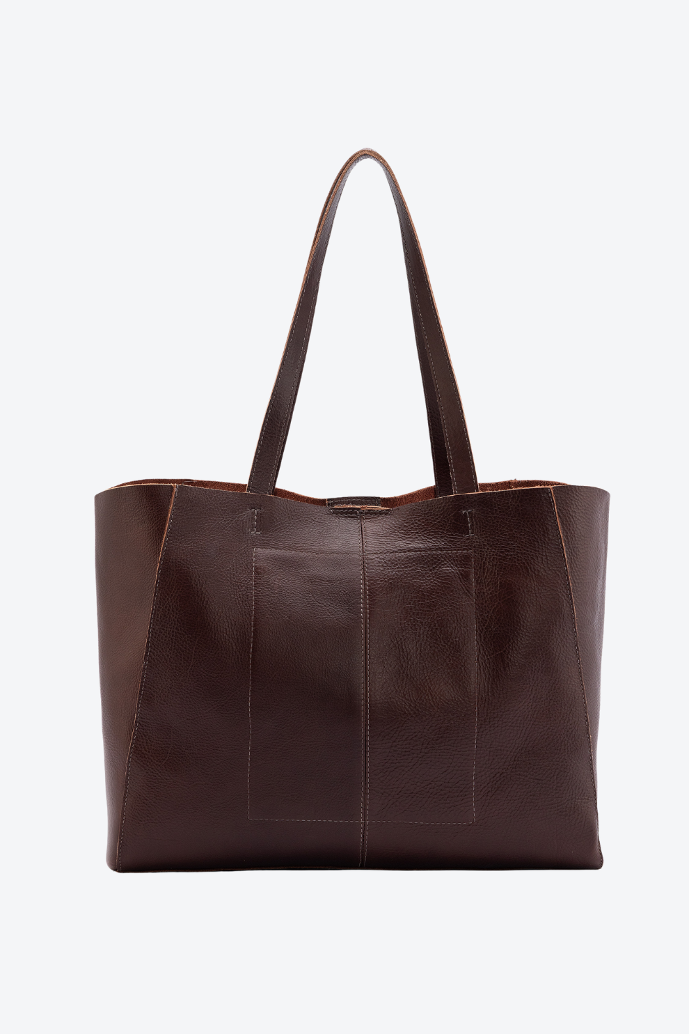 Bolsa Couro Maxi Shopper Grande