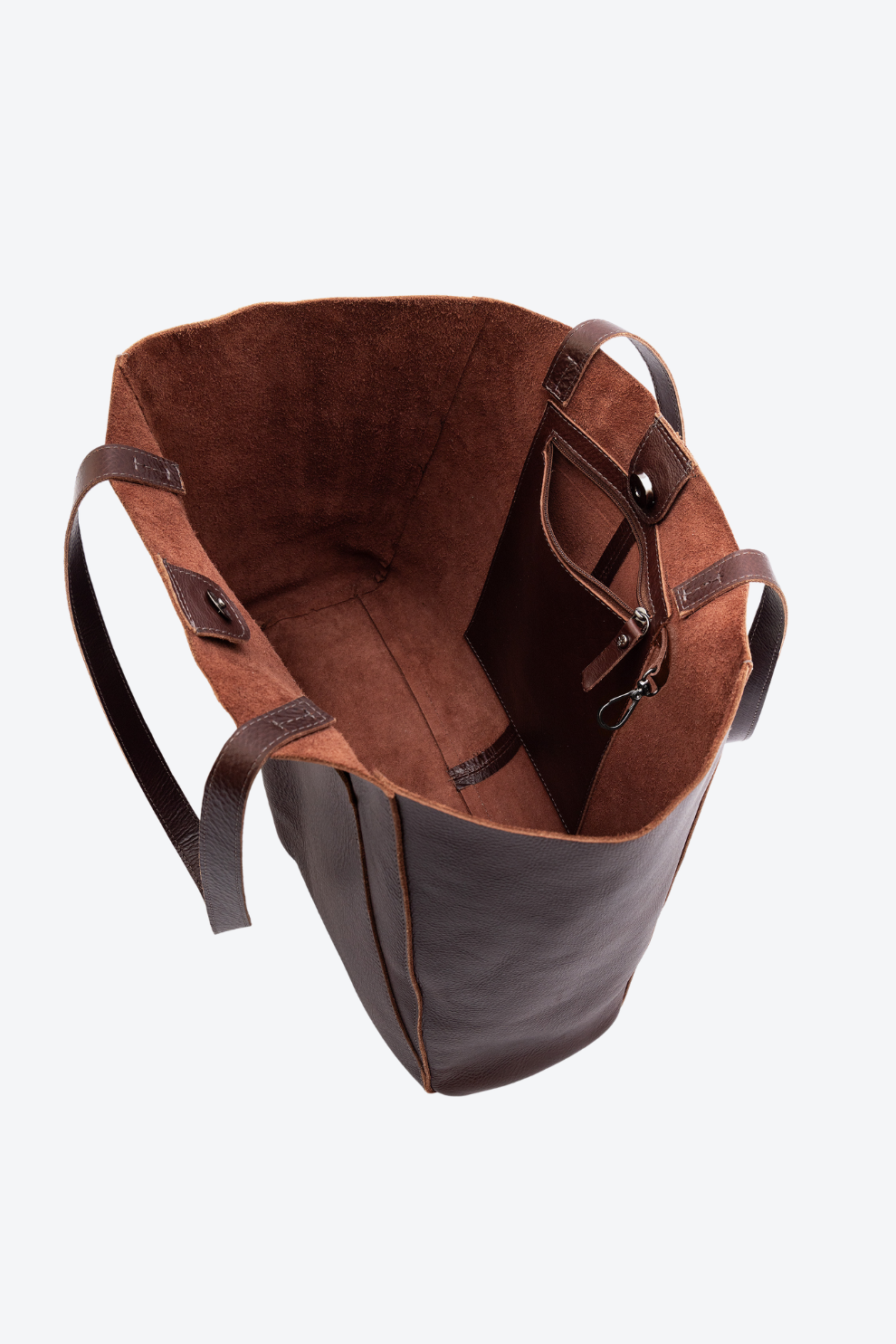 Bolsa Couro Maxi Shopper Grande